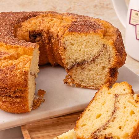 Viennese Coffee Cake - Cinnamon